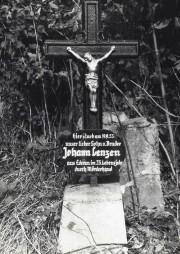 Mord an Johann Lenzen - Kreuz